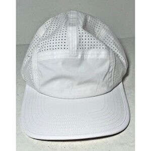 Oddjob Hat Big Head Outfitters White 5 Panel Strapback Cap Skater Running NWOT